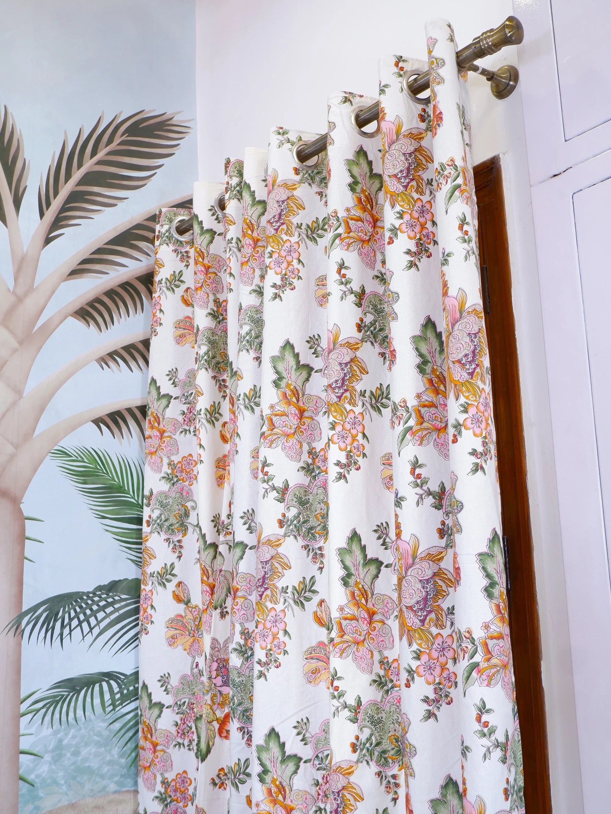 Hand Block Print Curtains | Rabia
